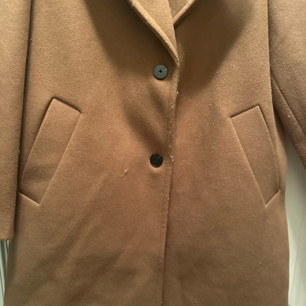 NWT Women’s Nine West Camel Trench Coat - Picture 7 of 14